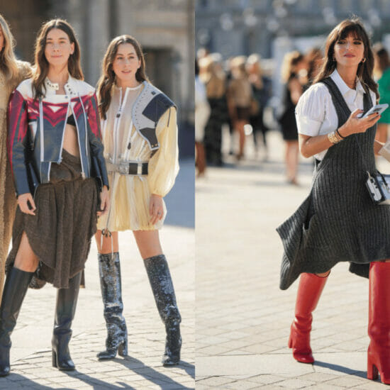 Over-The-Knee Boots Menjadi Pilihan Fesyen 2023