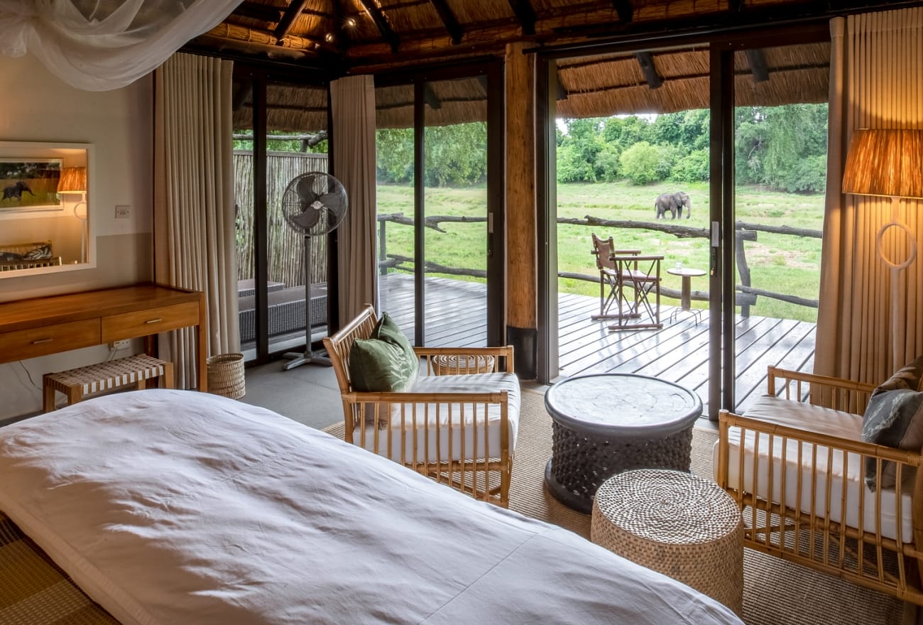 wildlife resort mewah di dunia, inap bersama gajah liar